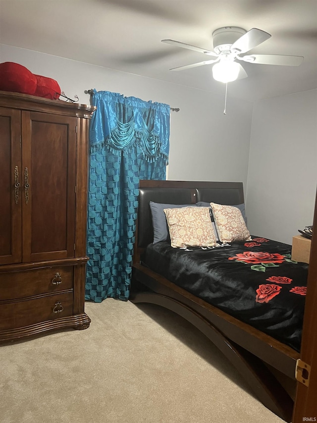 840 Giesler Rd, Jasper, IN 47546 - carpeted bedroom featuring a ceiling fan