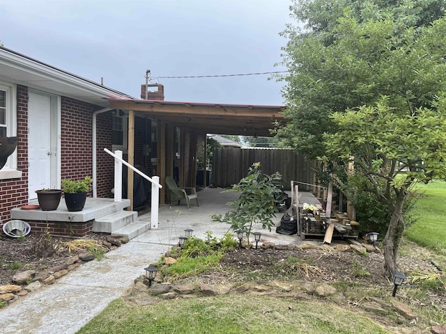 840 Giesler Rd, Jasper, IN 47546 - view of yard with a patio