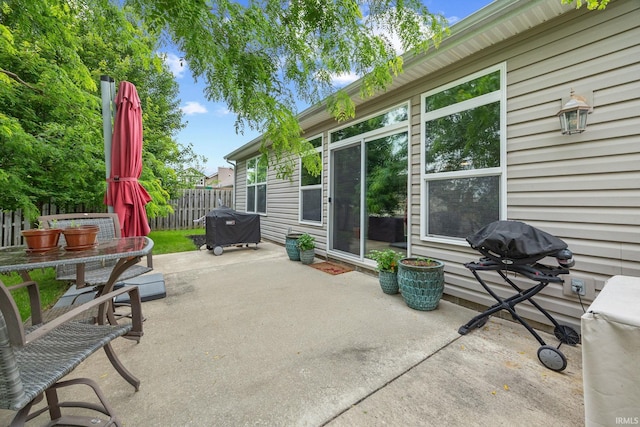 233 Sinclair Dr, West Lafayette, IN 47906 - view of patio / terrace with a grill