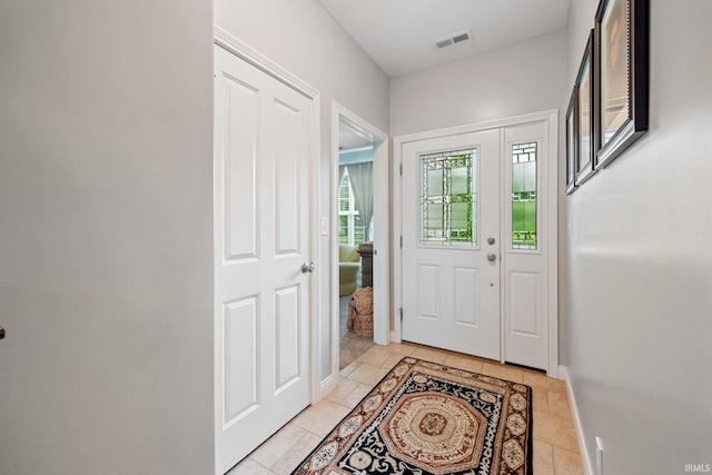 233 Sinclair Dr, West Lafayette, IN 47906 - entryway with baseboards and light tile patterned flooring