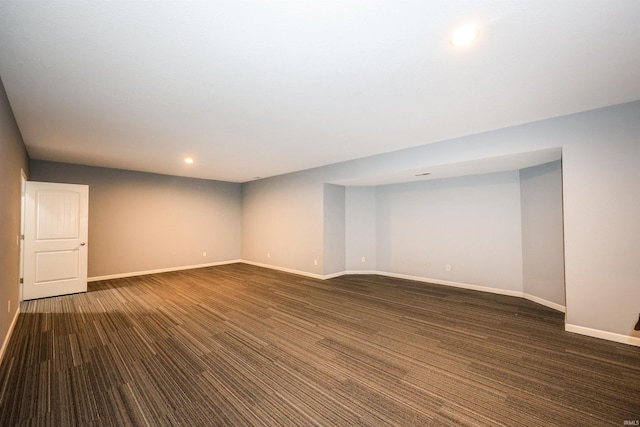 2410 Trillium Cv, Huntertown, IN 46748 - empty room with baseboards and recessed lighting