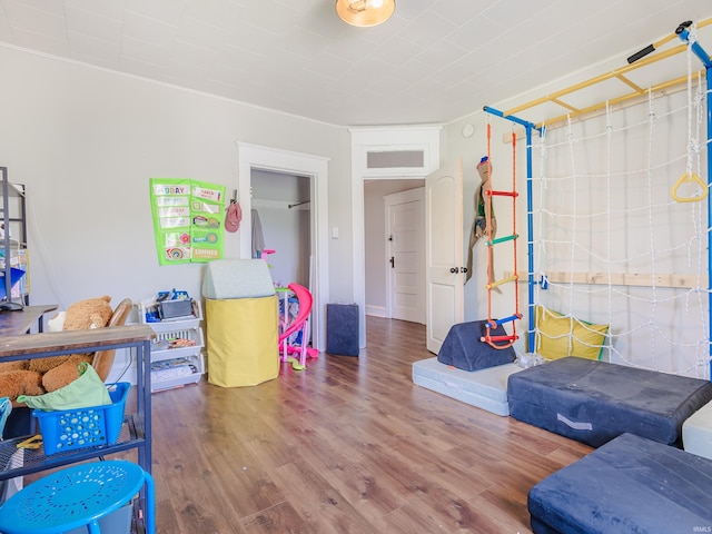 3020 Parnell Ave, Fort Wayne, IN 46805 - game room featuring wood finished floors