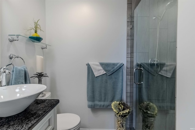 906 N Townline Rd, Lagrange, IN 46761 - full bathroom with a shower stall and vanity