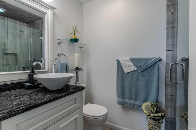 906 N Townline Rd, Lagrange, IN 46761 - bathroom with vanity and a stall shower