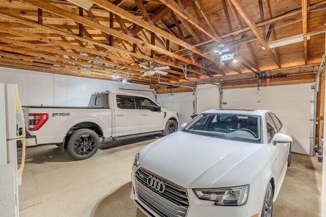 906 N Townline Rd, Lagrange, IN 46761 - garage with a garage door opener