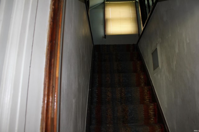 2012 S Vine St, Muncie, IN 47302 - hall featuring baseboards