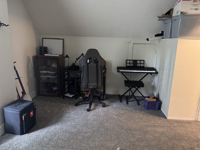 562 Railroad St, Wabash, IN 46992 - office with carpet and a textured ceiling