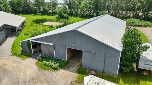 14743 Leesburg Rd, Fort Wayne, IN 46818 - aerial view of property and surrounding area
