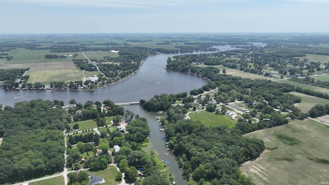 4115 N Aquarius Dr, Monticello, IN 47960 - drone / aerial view of a large body of water