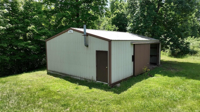 4115 N Aquarius Dr, Monticello, IN 47960 - view of outbuilding