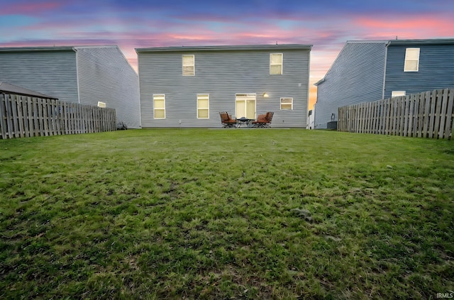 140 Wadsworth Ct, Lafayette, IN 47905 - rear view of house with a fenced backyard