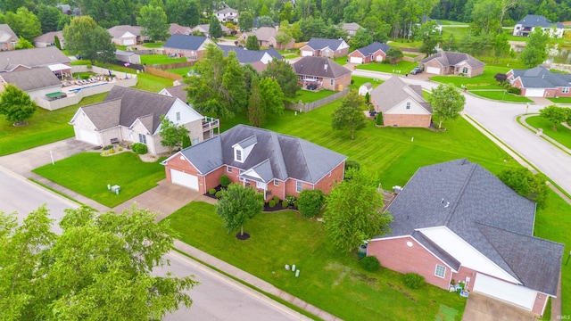 7561 Saint Jordan Cir, Newburgh, IN 47630 - aerial perspective of suburban area