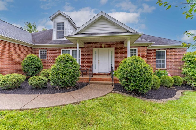 7561 Saint Jordan Cir, Newburgh, IN 47630 - view of front of property with brick siding and roof with shingles