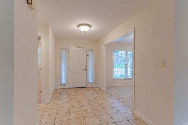 7561 Saint Jordan Cir, Newburgh, IN 47630 - entryway featuring baseboards and light tile patterned floors