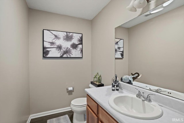 3933 Electra Ct, Lafayette, IN 47905 - bathroom with vanity and wood finished floors