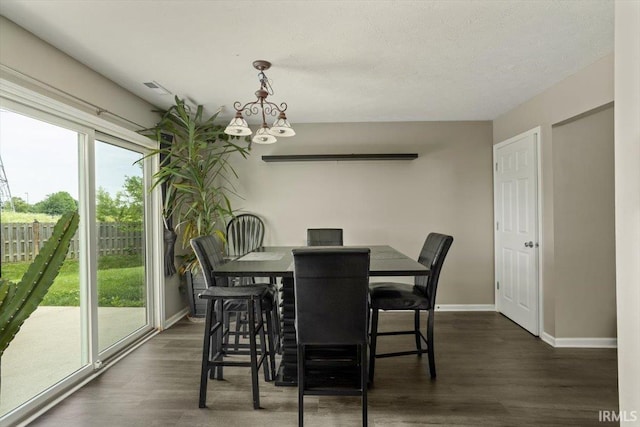 3933 Electra Ct, Lafayette, IN 47905 - dining room featuring dark wood-style floors