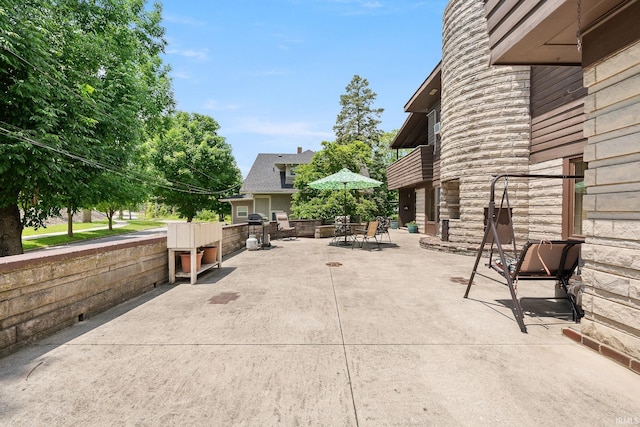1208 Delta Blvd, Fort Wayne, IN 46805 - view of patio featuring outdoor dining area