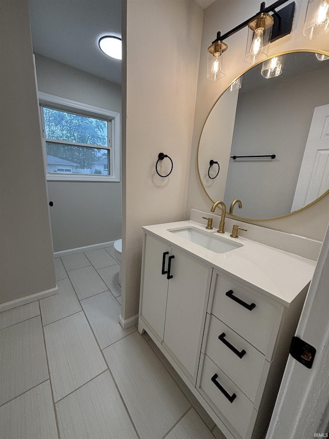 205 Corwin Ln, Fort Wayne, IN 46816 - bathroom with vanity and toilet