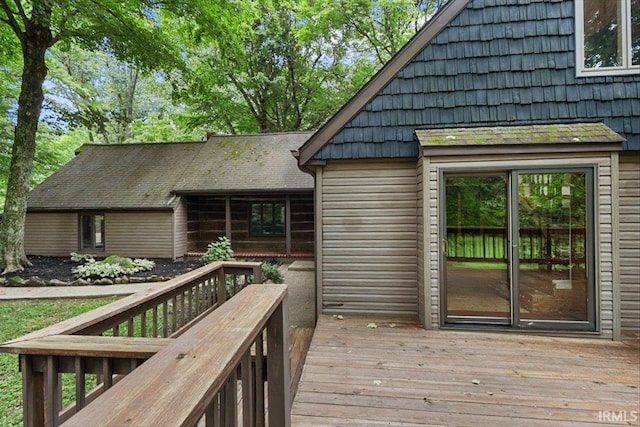 3911 Kings Ridge Rd, Mitchell, IN 47446 - view of deck