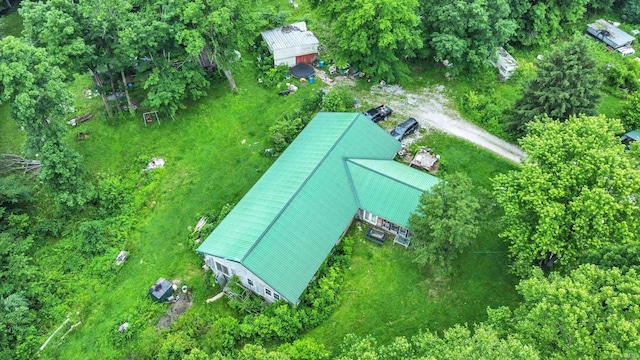 5462/5550 Patricksburg Rd, Spencer, IN 47460 - view of property location with a tree filled landscape