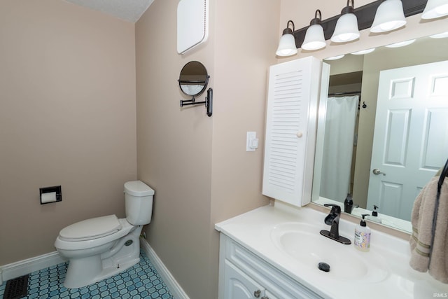 18199 Stoneridge St Apt A, South Bend, IN 46637 - bathroom featuring vanity and tile patterned flooring