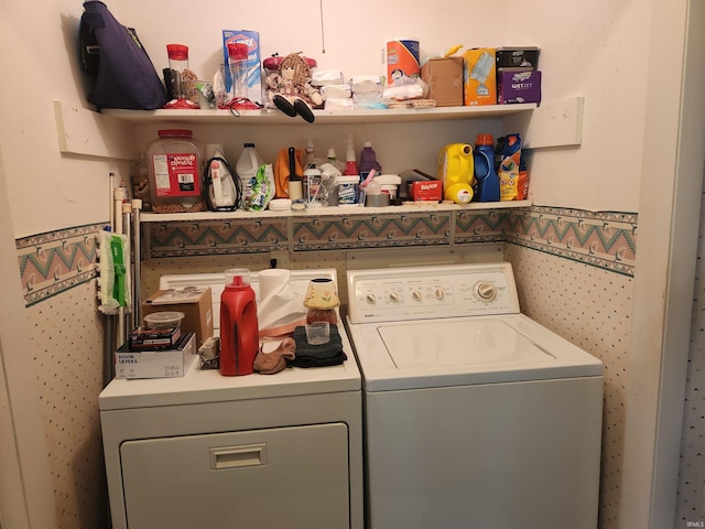 273 W Faculty St, Paoli, IN 47454 - washroom featuring washer and dryer