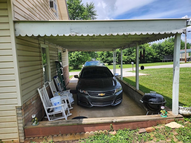 273 W Faculty St, Paoli, IN 47454 - view of car parking with a carport