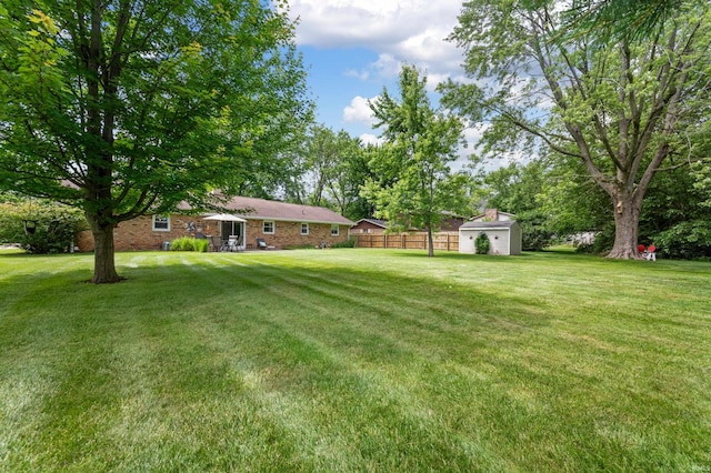 1308 N Buckeye Rd, Muncie, IN 47304 - view of yard with a shed