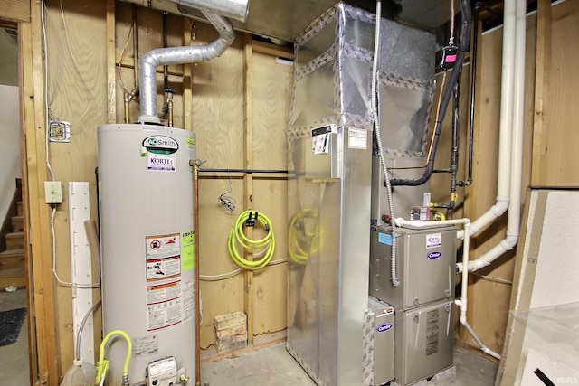 8426 Creekside Pl, Fort Wayne, IN 46804 - utilities with gas water heater and heating unit