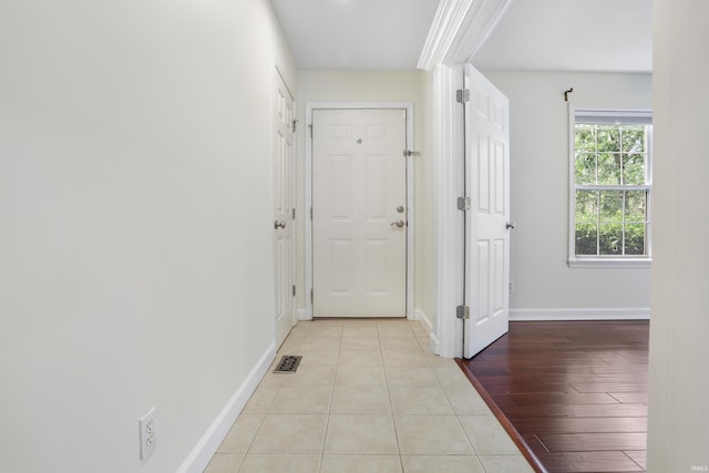 3746 Rolling Rock Dr, Evansville, IN 47711 - hall with baseboards and light tile patterned floors