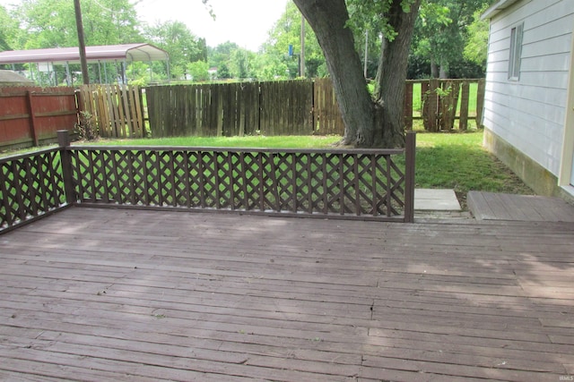 907 S Tennessee, Muncie, IN 47302 - view of deck