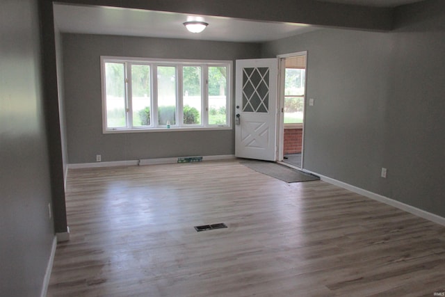 907 S Tennessee, Muncie, IN 47302 - foyer entrance featuring plenty of natural light and wood finished floors