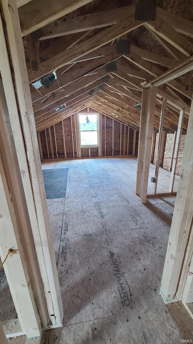 2629 Nature View Dr, Warsaw, IN 46582 - view of unfinished attic