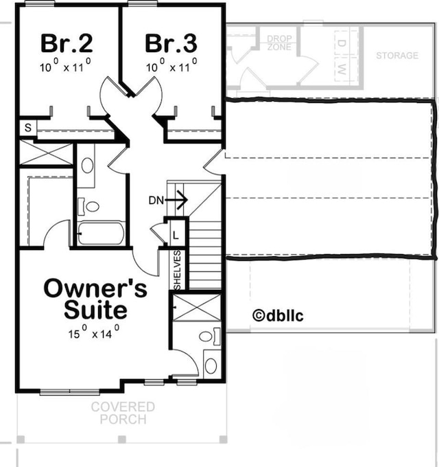 2629 Nature View Dr, Warsaw, IN 46582 - view of floor plan / room layout