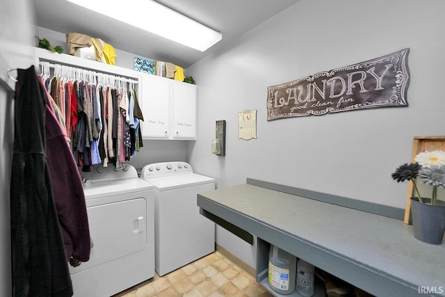29876 County Road 18th Rd, Elkhart, IN 46517 - laundry room with cabinet space and washing machine and clothes dryer