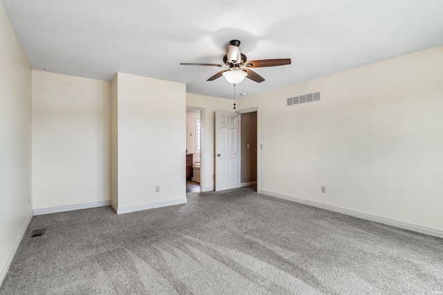 625 Perolla Dr, Fort Wayne, IN 46845 - empty room with a ceiling fan and carpet