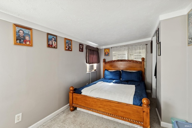 213 Riverview Ave, Elkhart, IN 46516 - carpeted bedroom with a textured ceiling