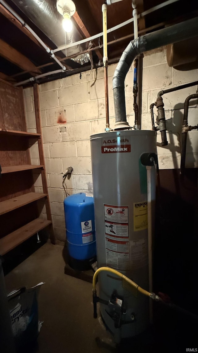 96 Greenwood Retreat Rd, Bedford, IN 47421 - utilities with gas water heater