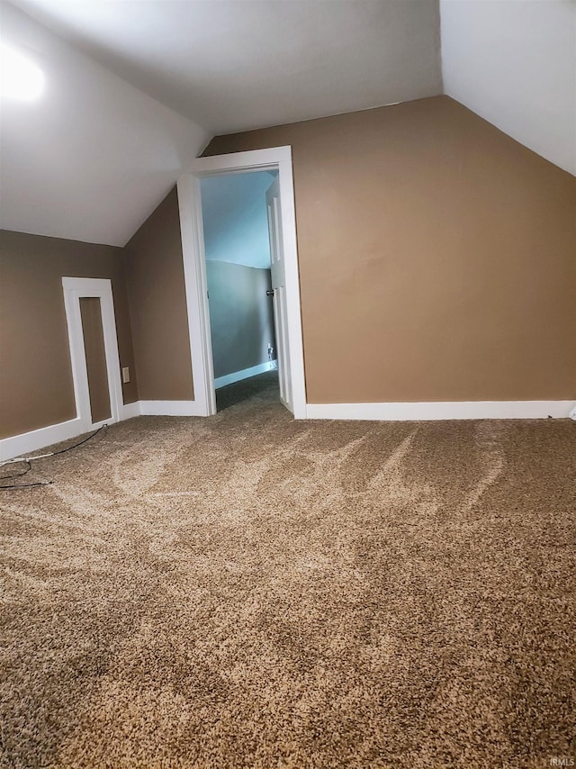 607 W 4th St, North Manchester, IN 46962 - bonus room with vaulted ceiling and carpet floors