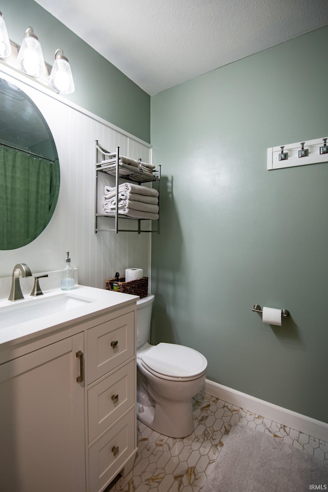 22885 Stonebrier Dr, Elkhart, IN 46514 - full bath with vanity and a textured ceiling