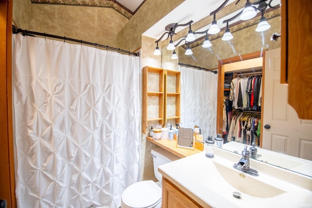 22885 Stonebrier Dr, Elkhart, IN 46514 - full bathroom featuring vanity and curtained shower
