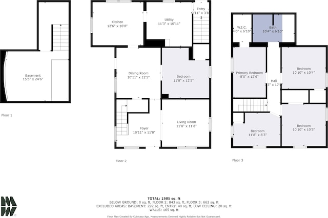 1009 N Adams St, South Bend, IN 46628 - view of property floor plan
