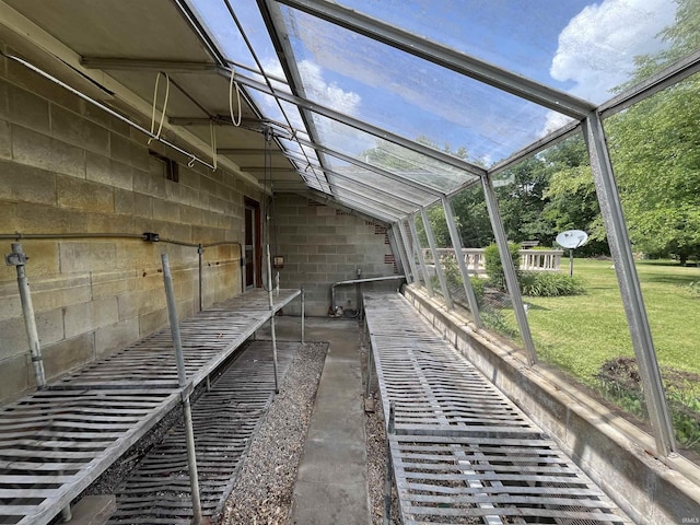 2127 Flora Dr, Peru, IN 46970 - view of unfurnished sunroom