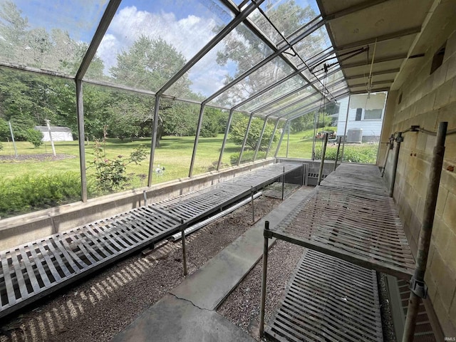 2127 Flora Dr, Peru, IN 46970 - view of patio / terrace with glass enclosure