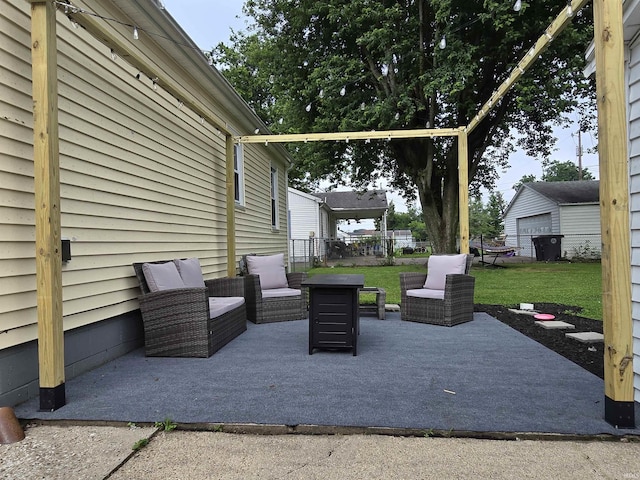 1506 Cass Ave, Evansville, IN 47714 - view of patio
