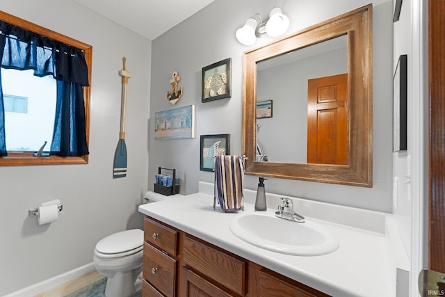 11301 Clarendon Pass, Fort Wayne, IN 46845 - half bathroom with vanity and toilet