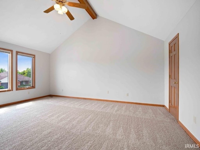 624 Diamond Point Pl, Fort Wayne, IN 46804 - carpeted empty room with ceiling fan and baseboards