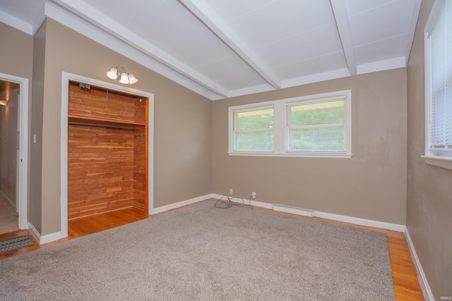 7811 Meadowview Dr, Evansville, IN 47710 - unfurnished bedroom with wood finished floors and baseboards