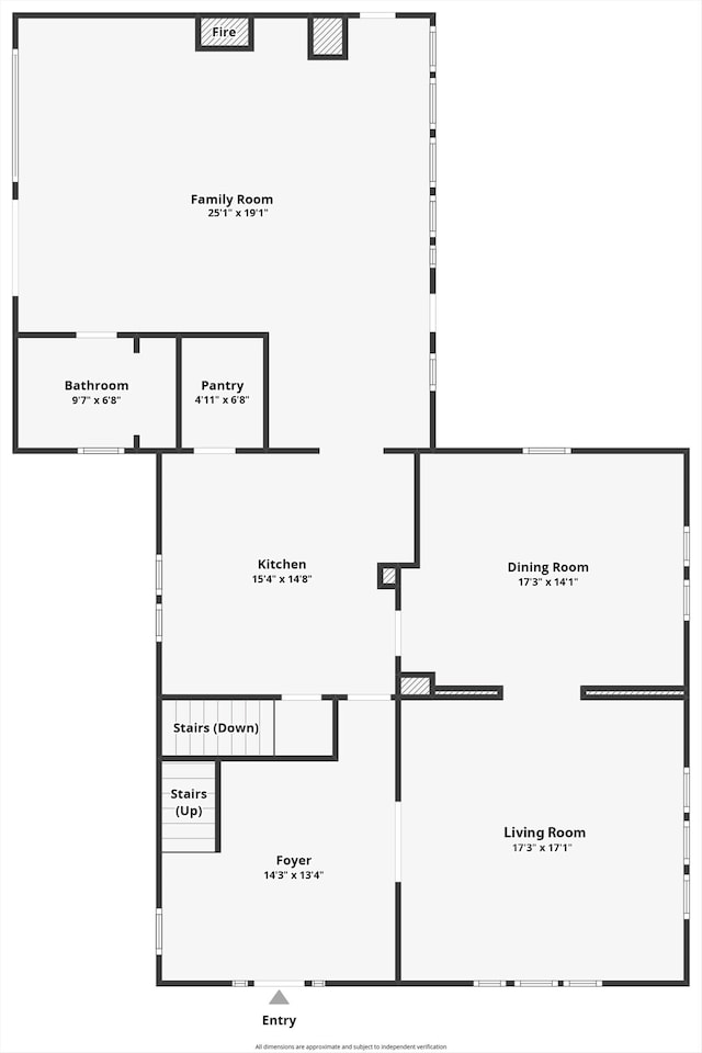 9730 N Moon Rd, Gosport, IN 47433 - view of room layout