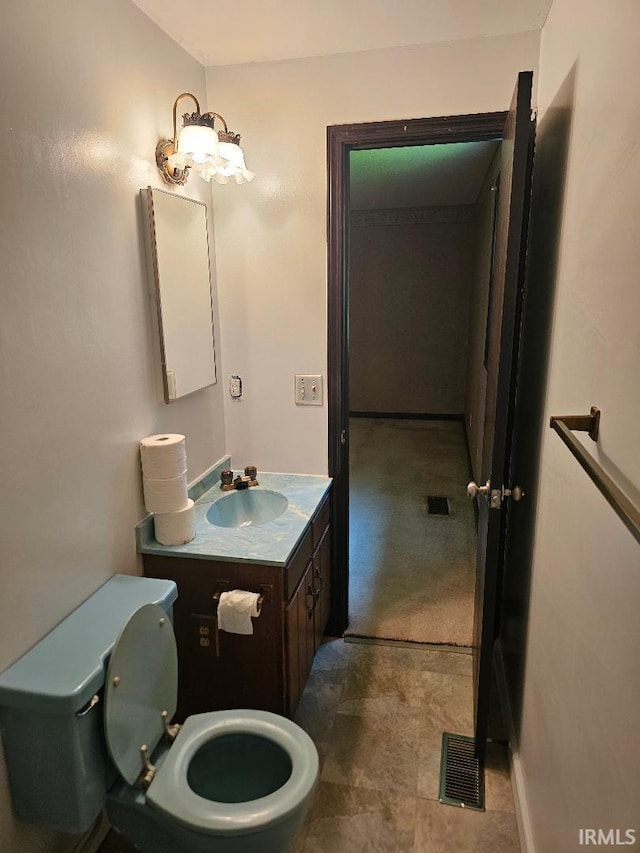 5924 S 300 E 57 Rd, Churubusco, IN 46723 - bathroom featuring toilet and vanity